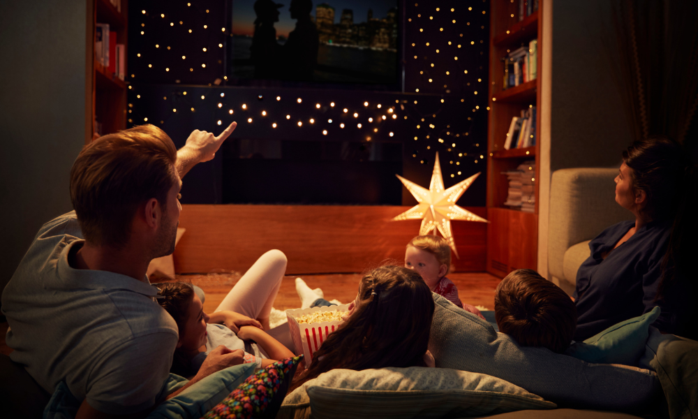 family movie night